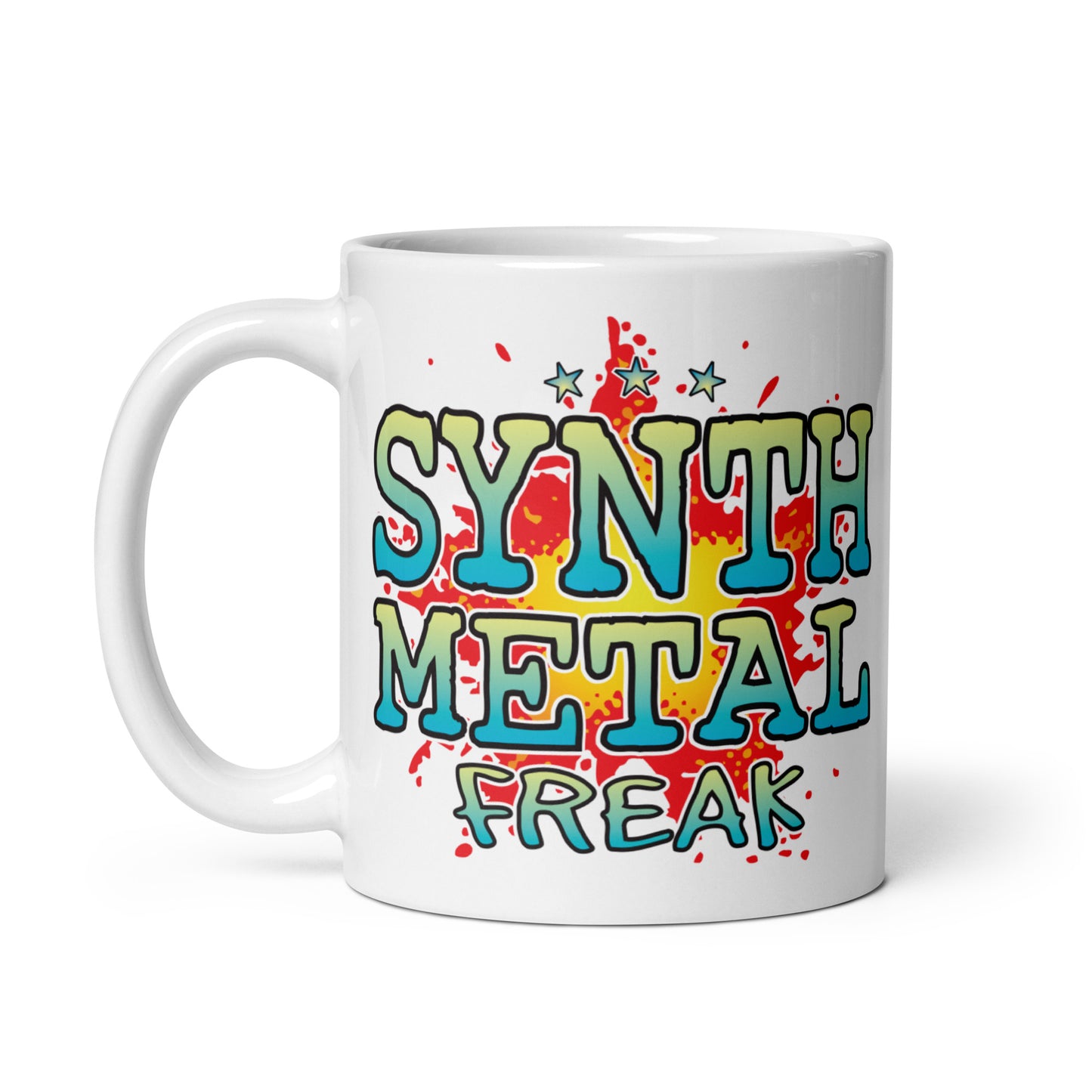 Synth Metal Ceramic Mug