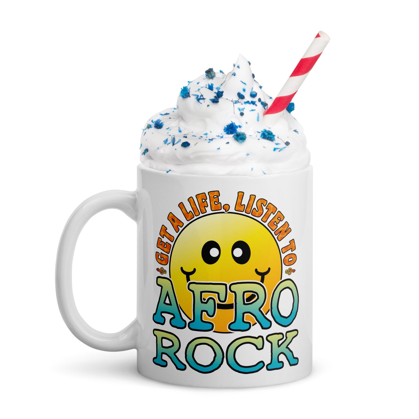 Afro Rock Ceramic Mug