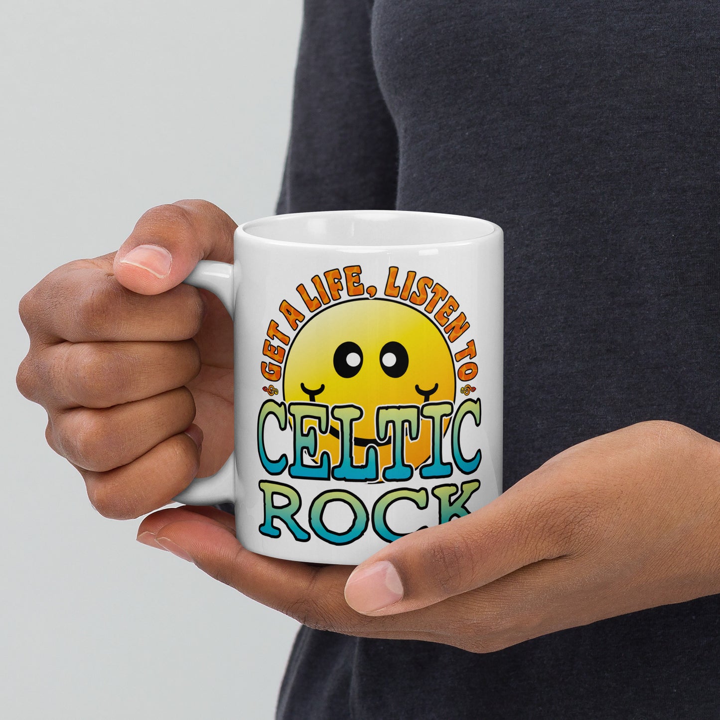 Celtic Rock Ceramic Mug
