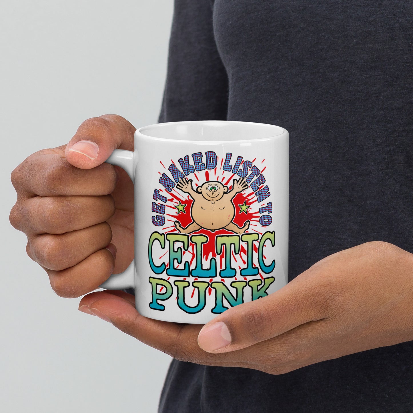 Celtic Punk Ceramic Mug