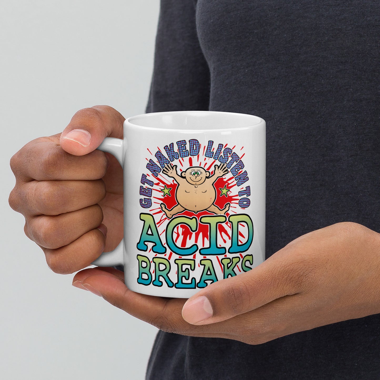 Acid Breaks Ceramic Mug
