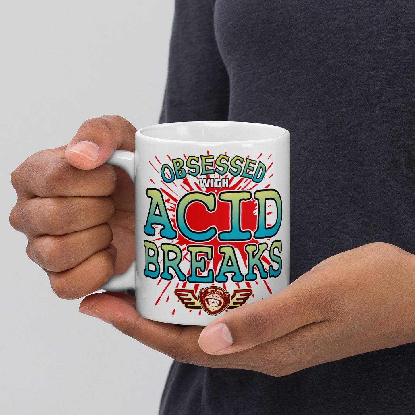 Acid Breaks Ceramic Mug