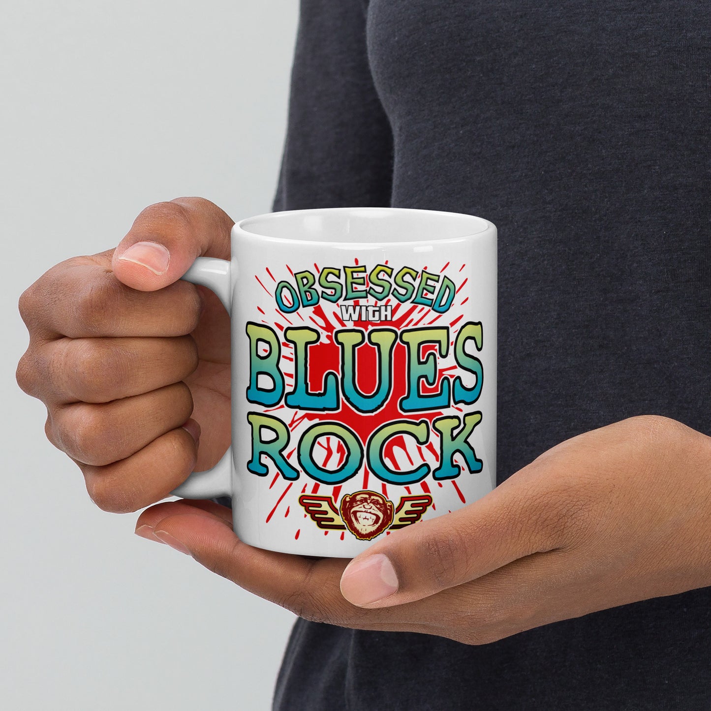 Blues Rock Ceramic Mug