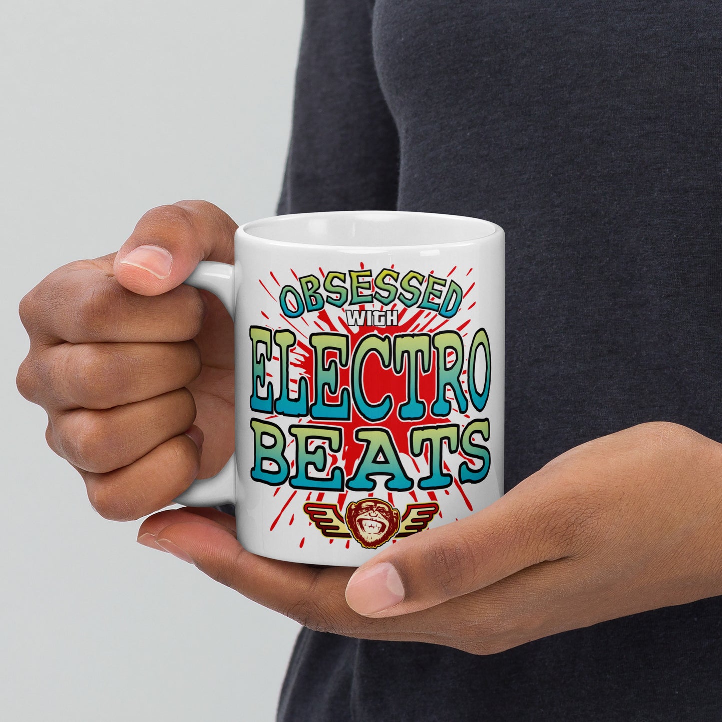 Electro Beats Ceramic Mug