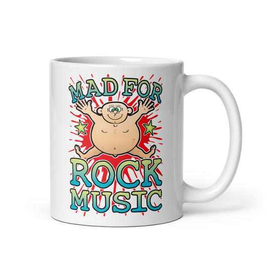 Mad For Rock Music Mug