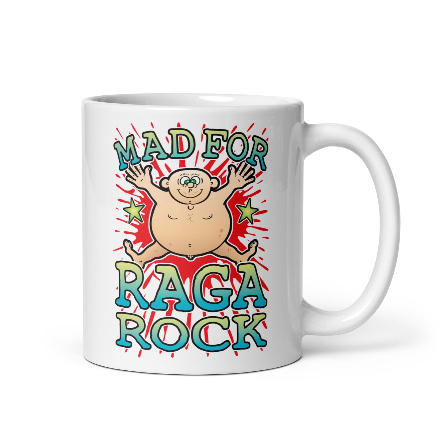 Mad For Raga Rock Mug