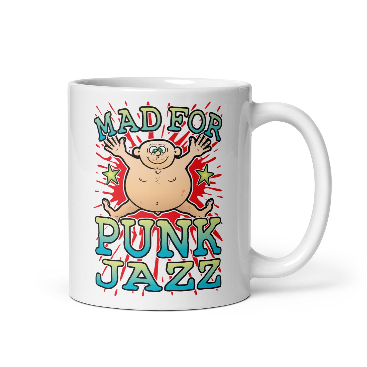 Mad For Punk Jazz Mug