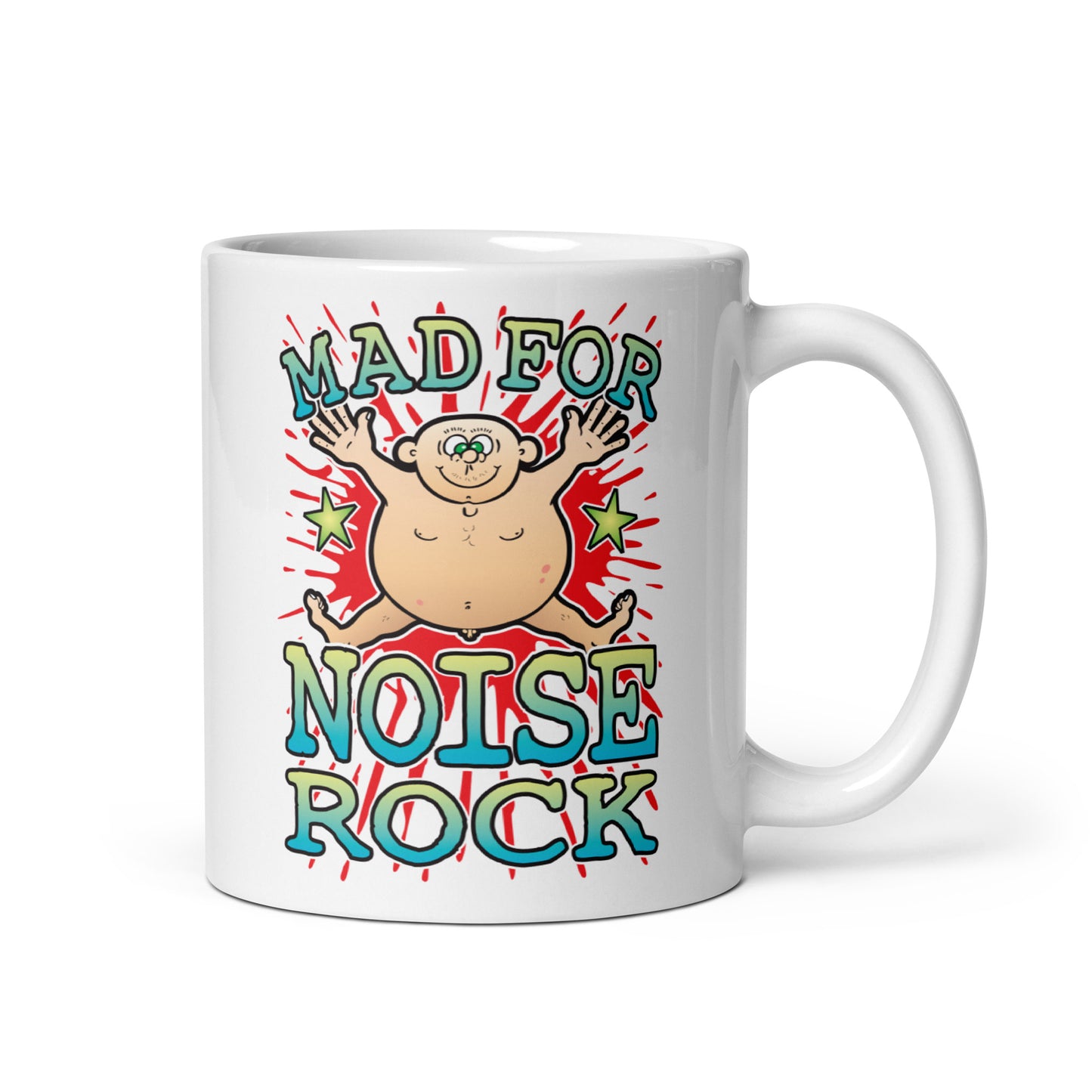 Mad For Noise Rock Mug