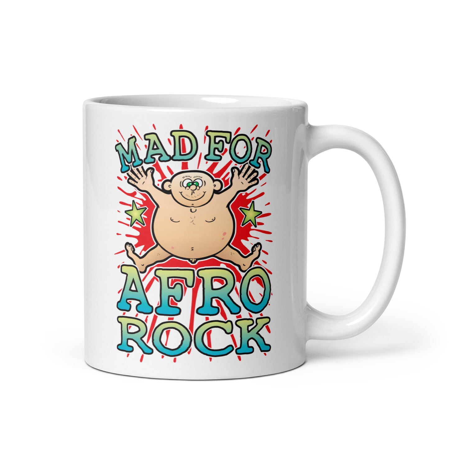 Mad For Afro Rock Mug