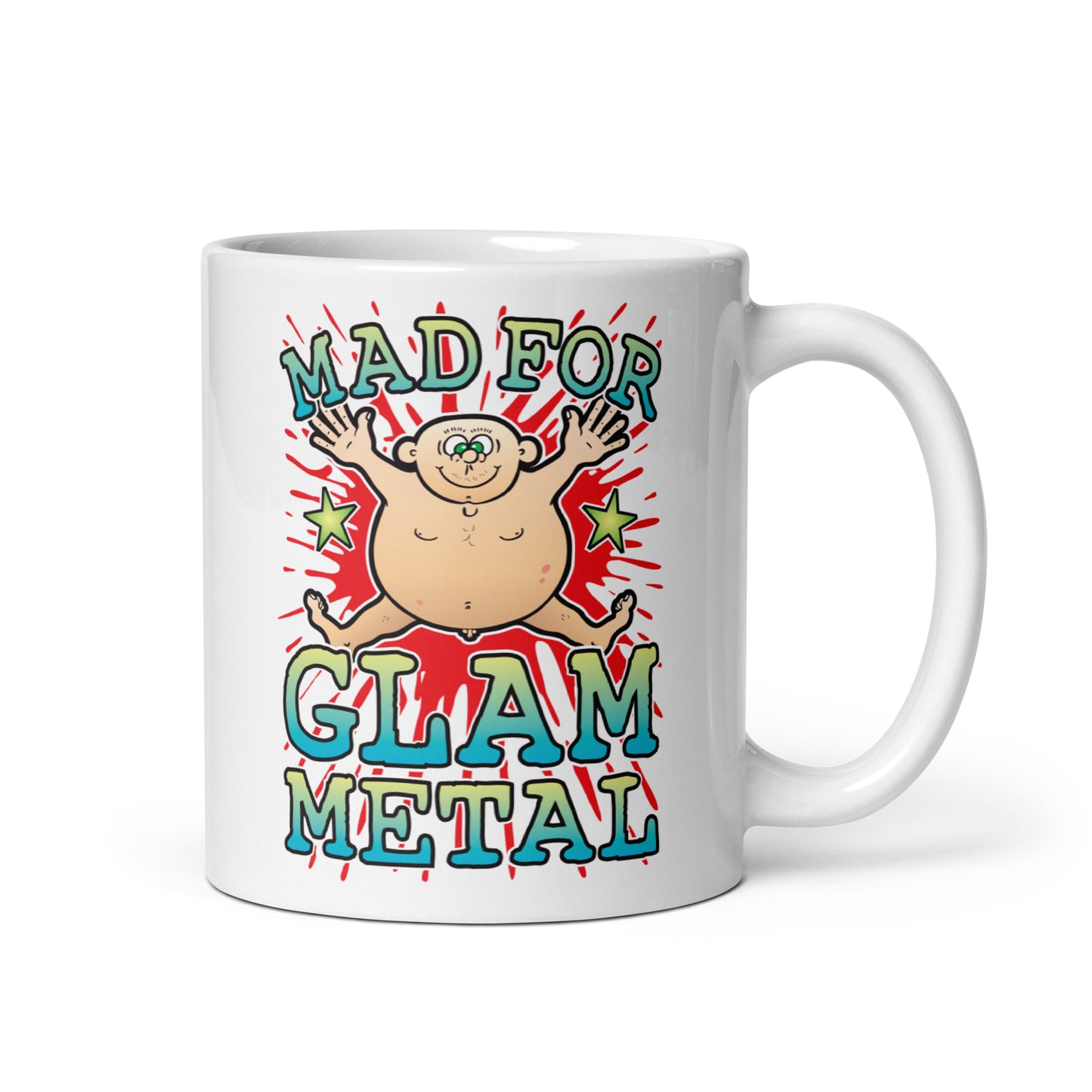 Mad For Glam Metal Mug