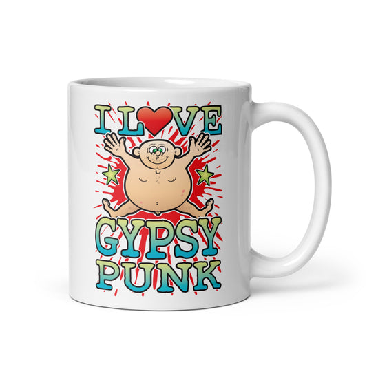 I Love Gypsy Punk Ceramic Mug