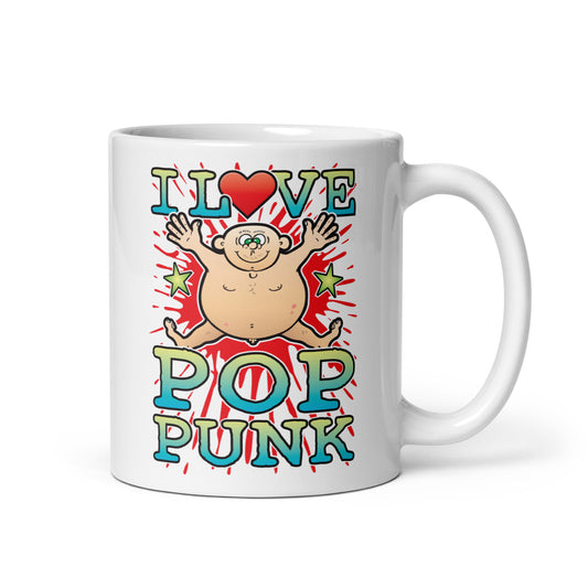 I Love Pop Punk Ceramic Mug