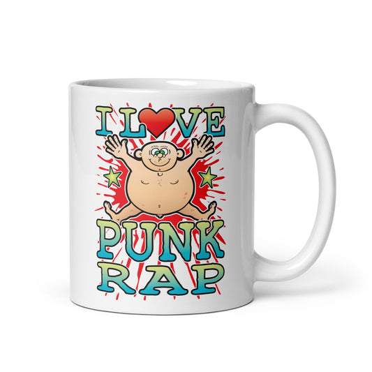 I Love Punk Rap Ceramic Mug