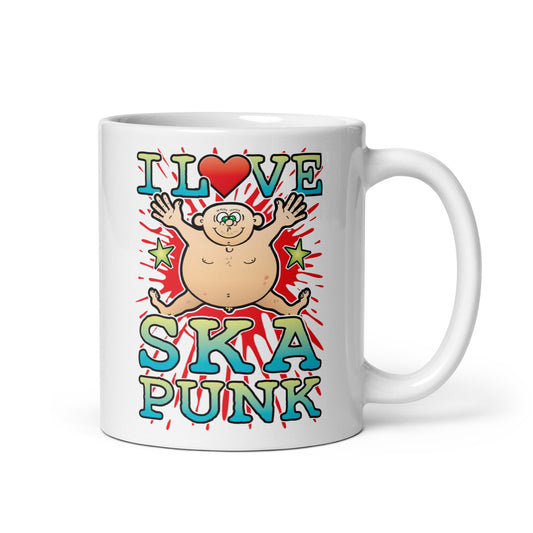 I Love Ska Punk Ceramic Mug