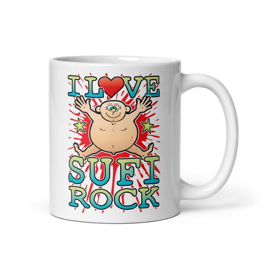 I Love Sufi Rock Ceramic Mug