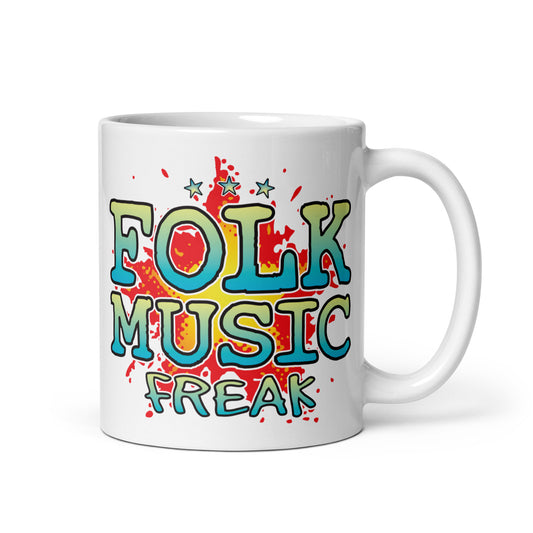 Folk Music Ceramic Mug