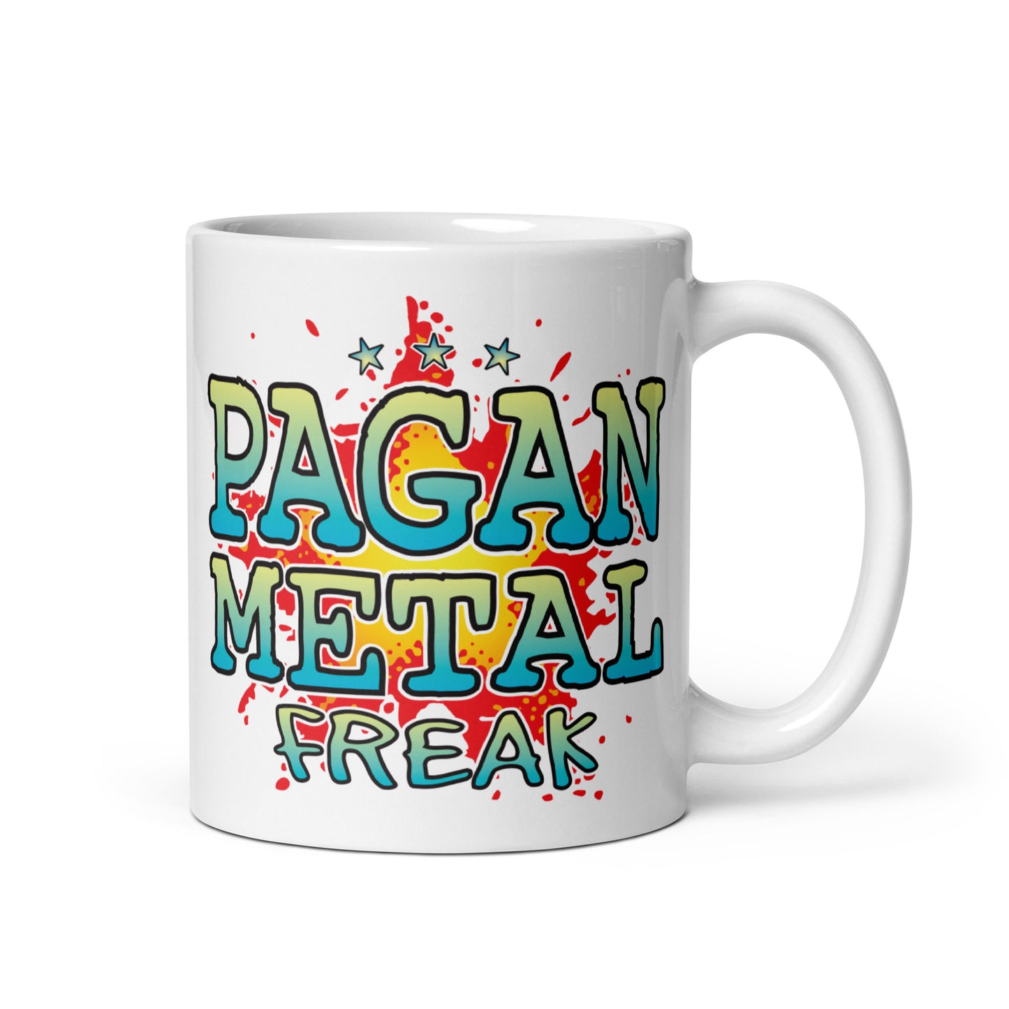Pagan Metal Ceramic Mug
