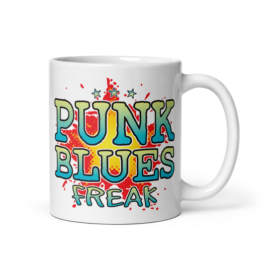 Punk Blues Ceramic Mug