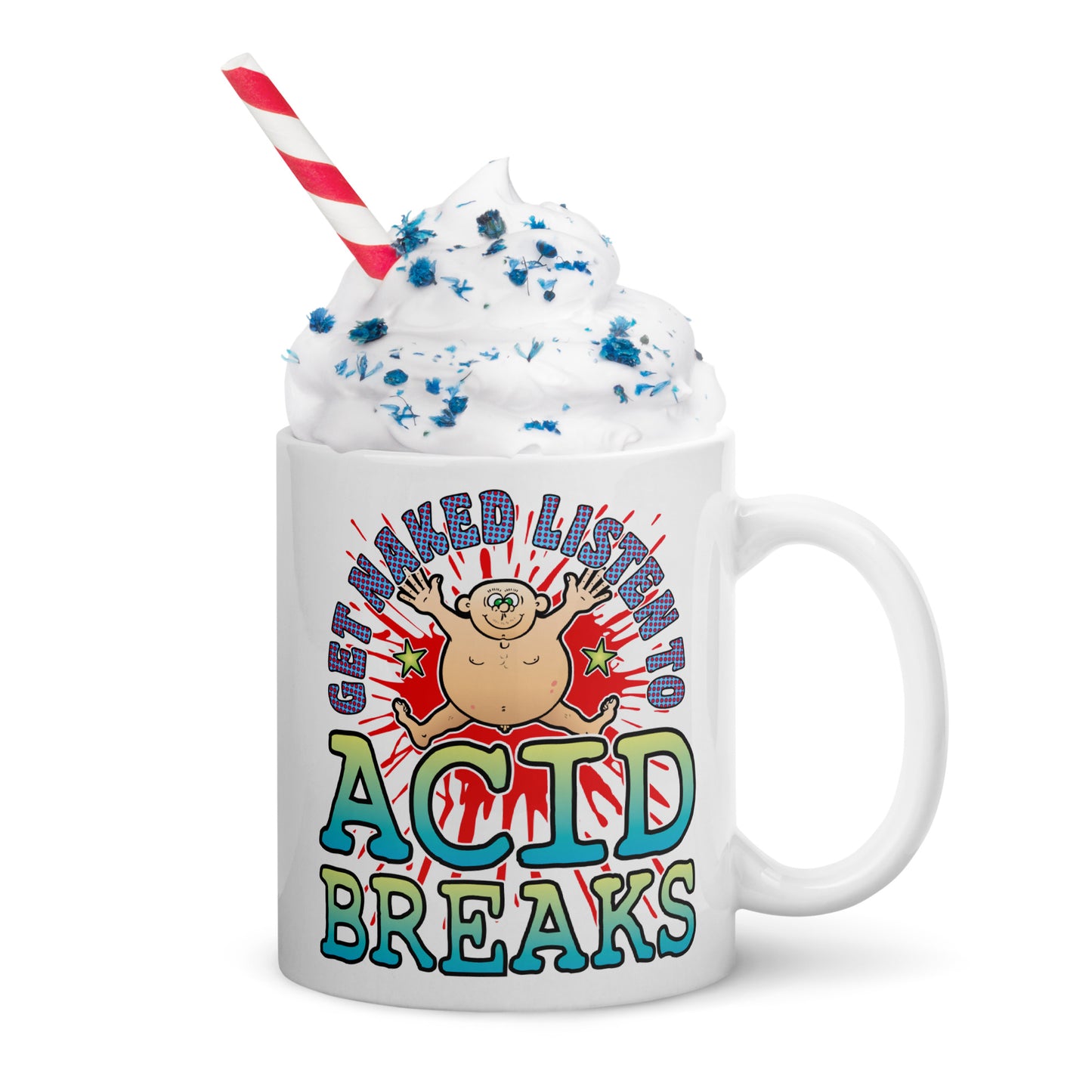 Acid Breaks Ceramic Mug