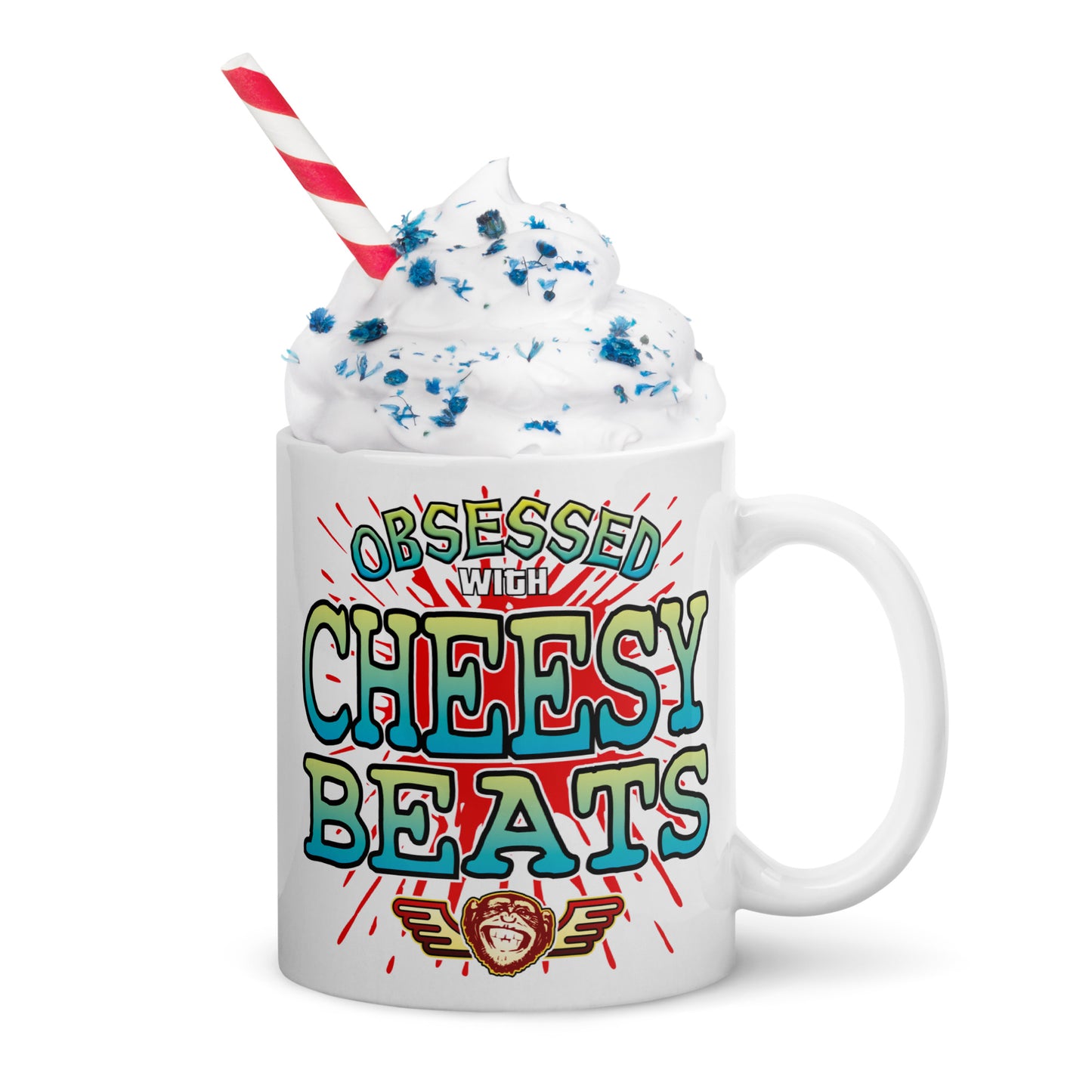 Cheesy Beats Ceramic Mug