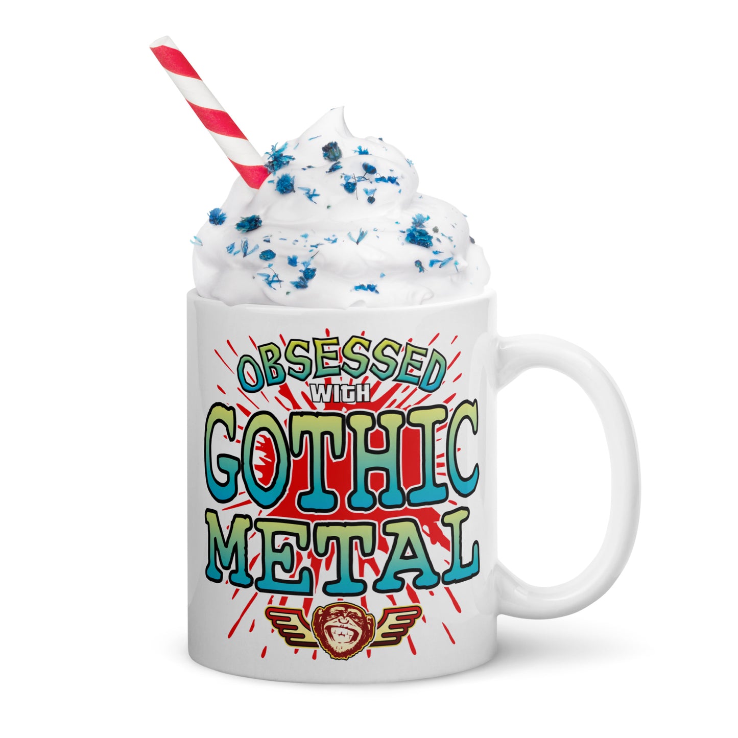 Gothic Metal Ceramic Mug