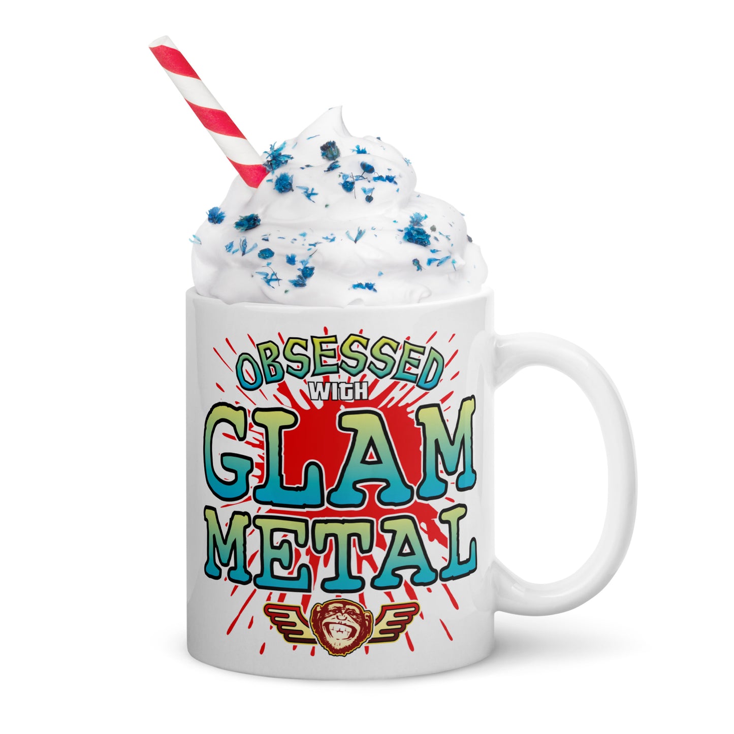 Glam Metal Ceramic Mug