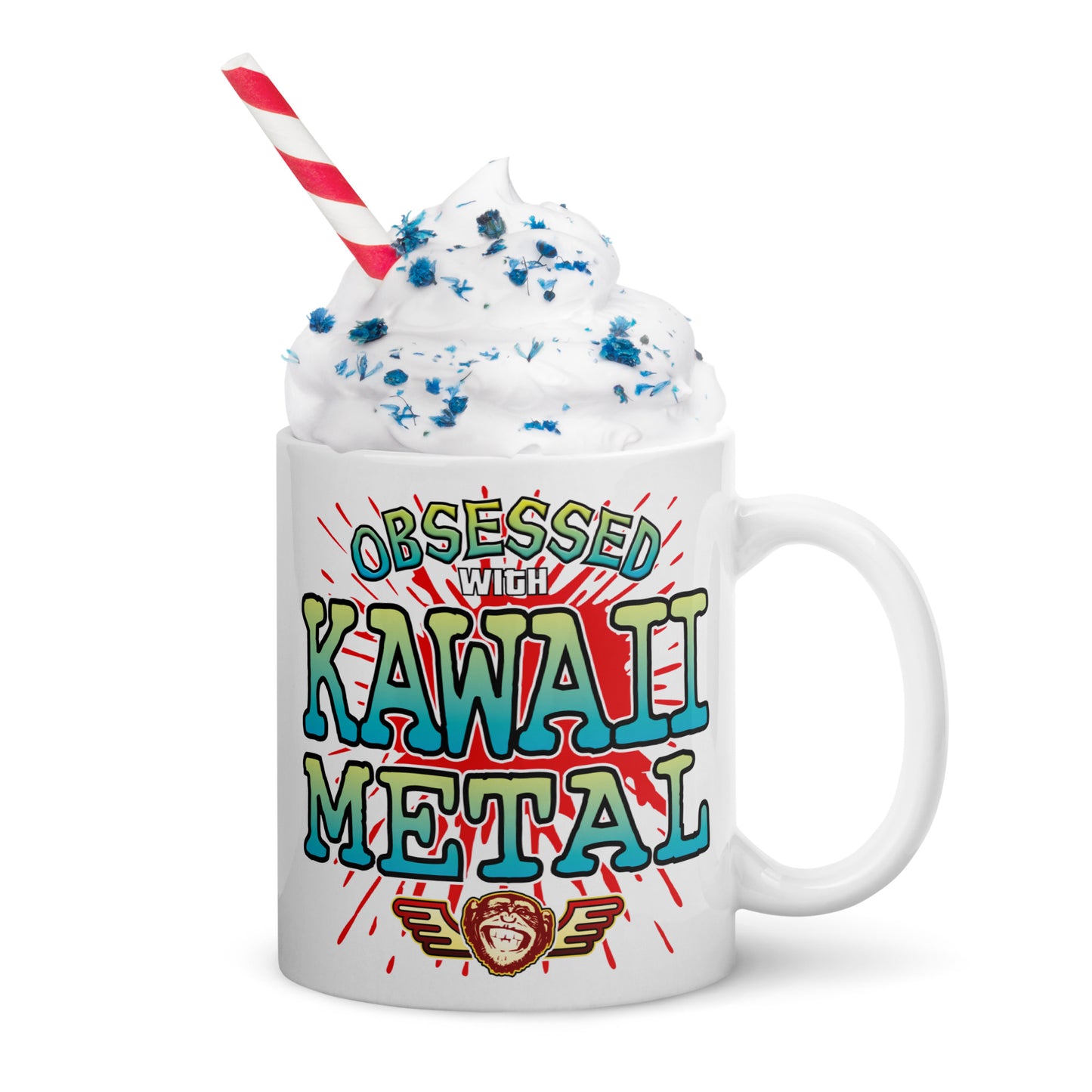 Kawaii Metal Ceramic Mug