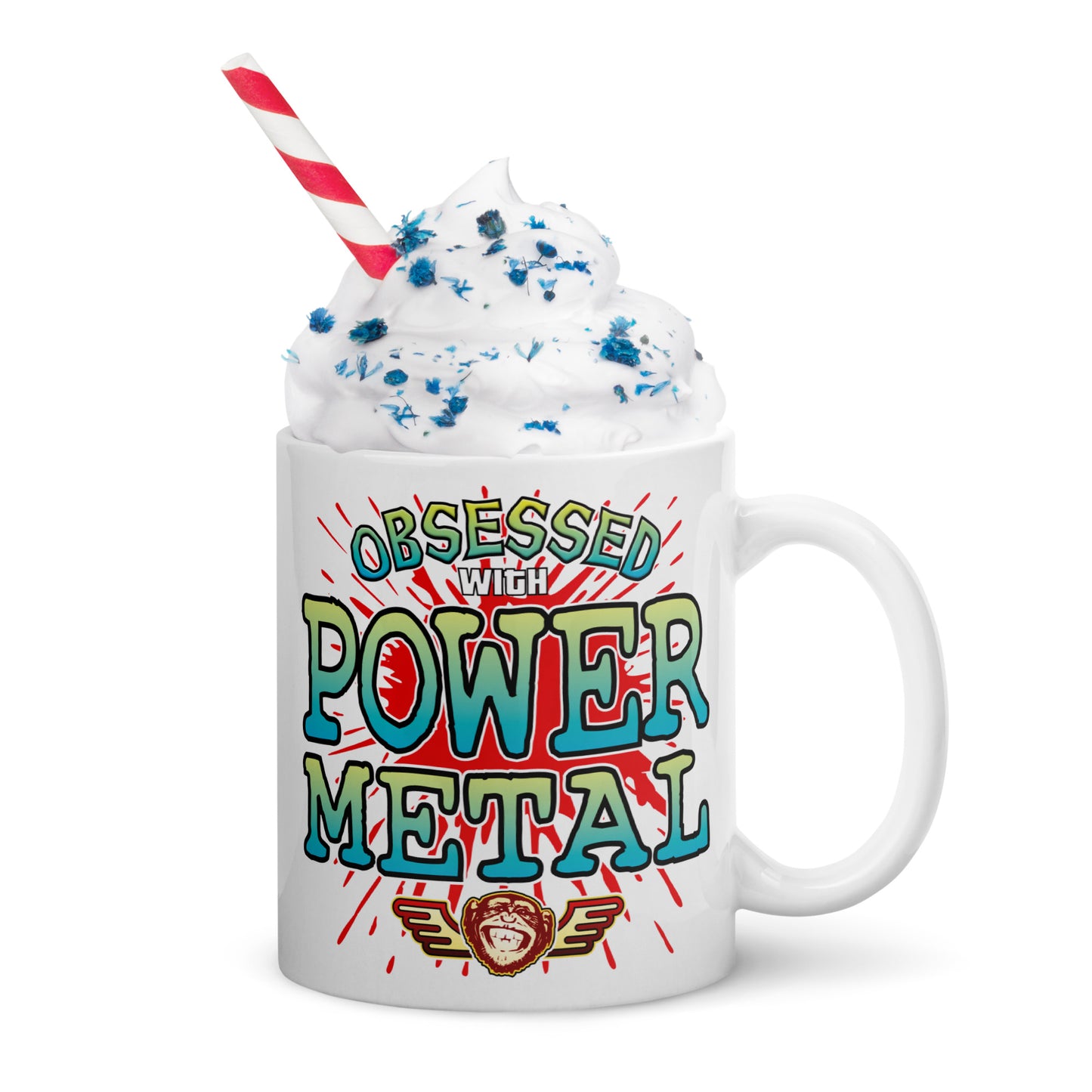 Power Metal Ceramic Mug