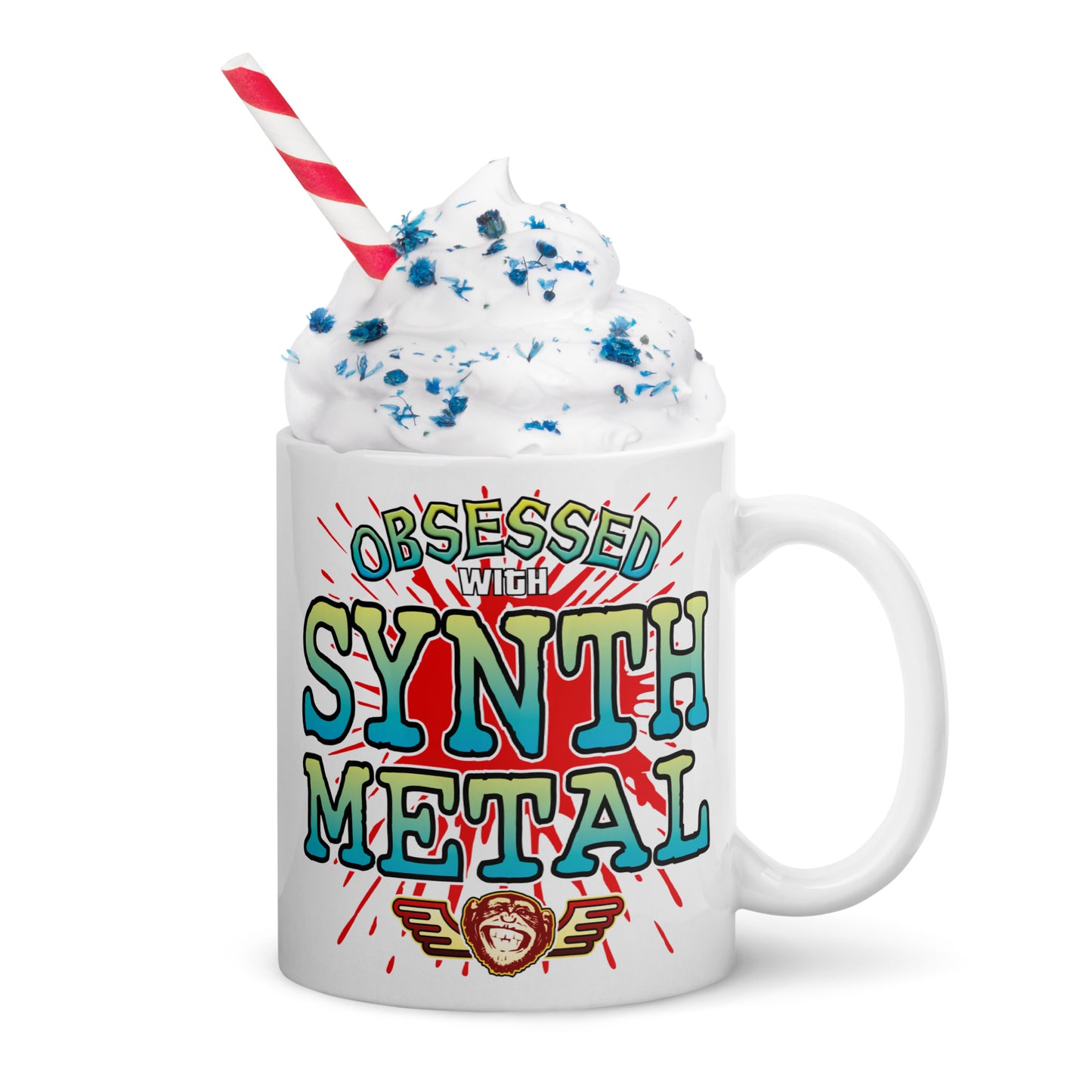 Synth Metal Ceramic Mug