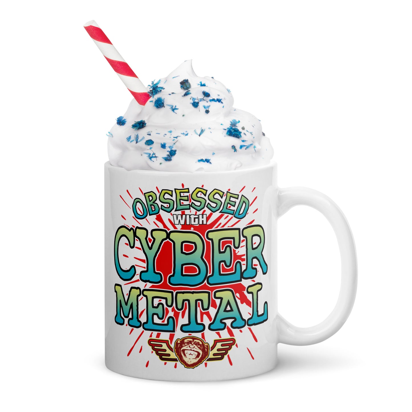 Cyber Metal Ceramic Mug