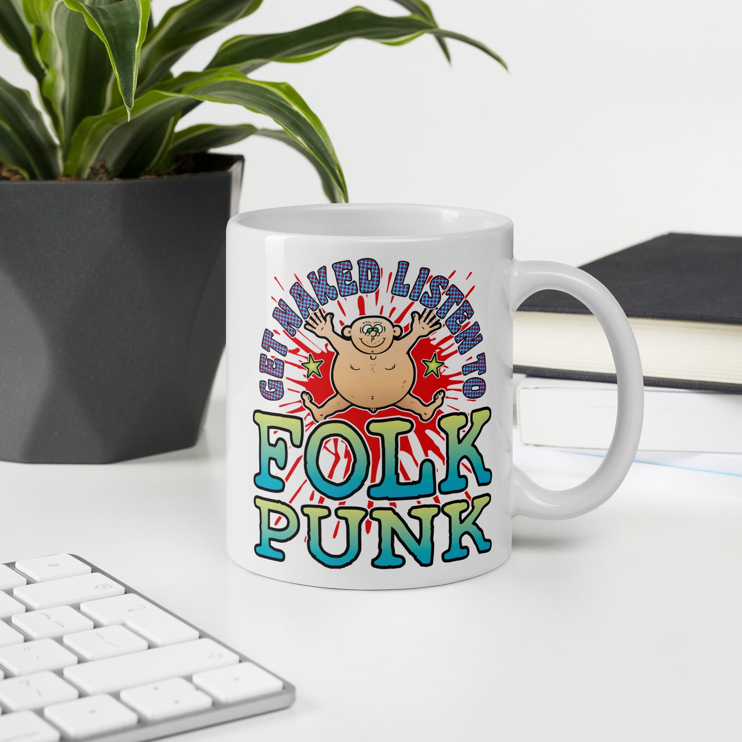 Folk Punk Ceramic Mug