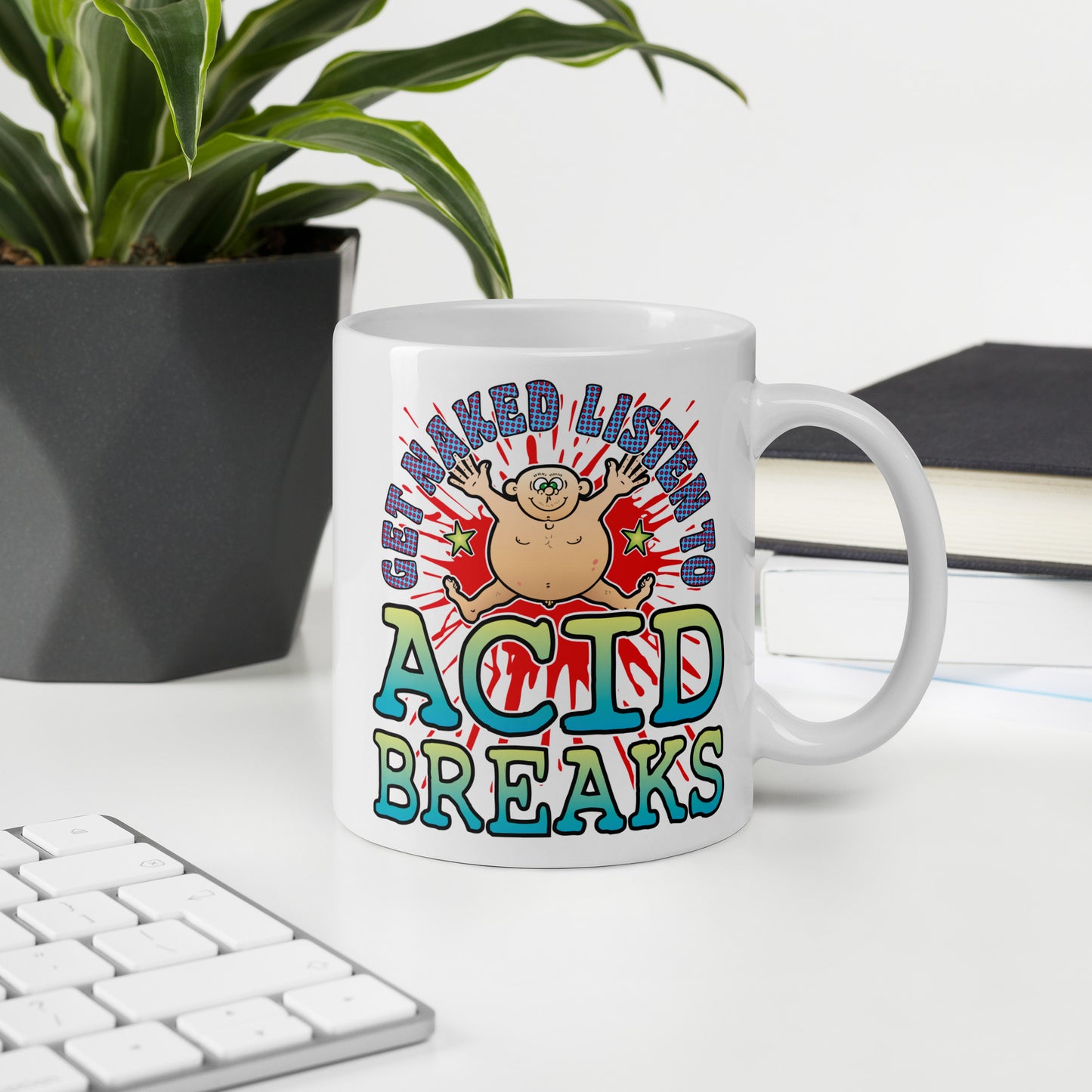 Acid Breaks Ceramic Mug