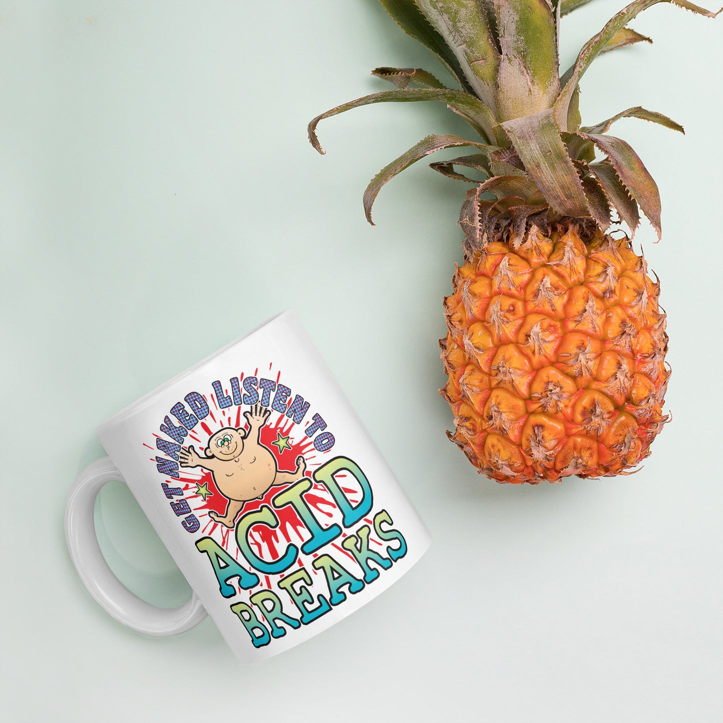 Acid Breaks Ceramic Mug