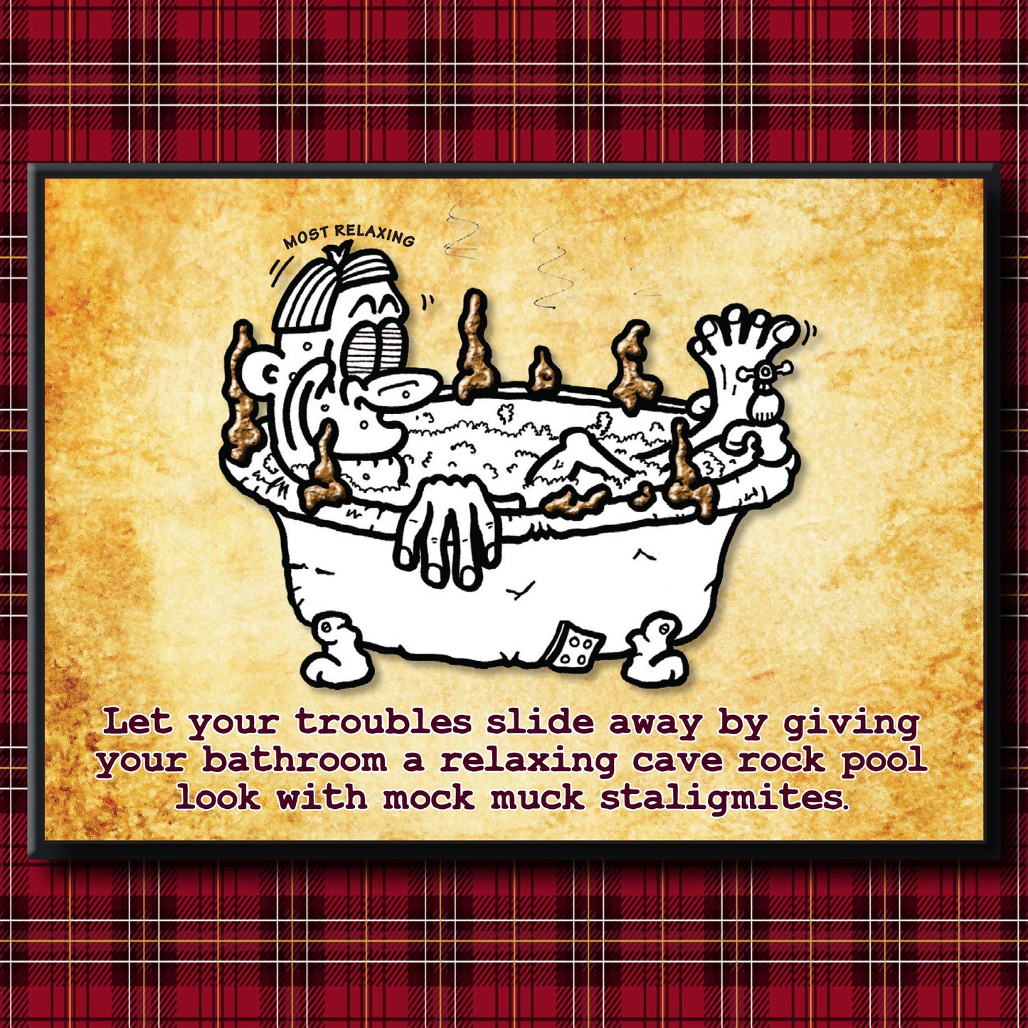 Bathing Bliss - Dog Poo Art Print