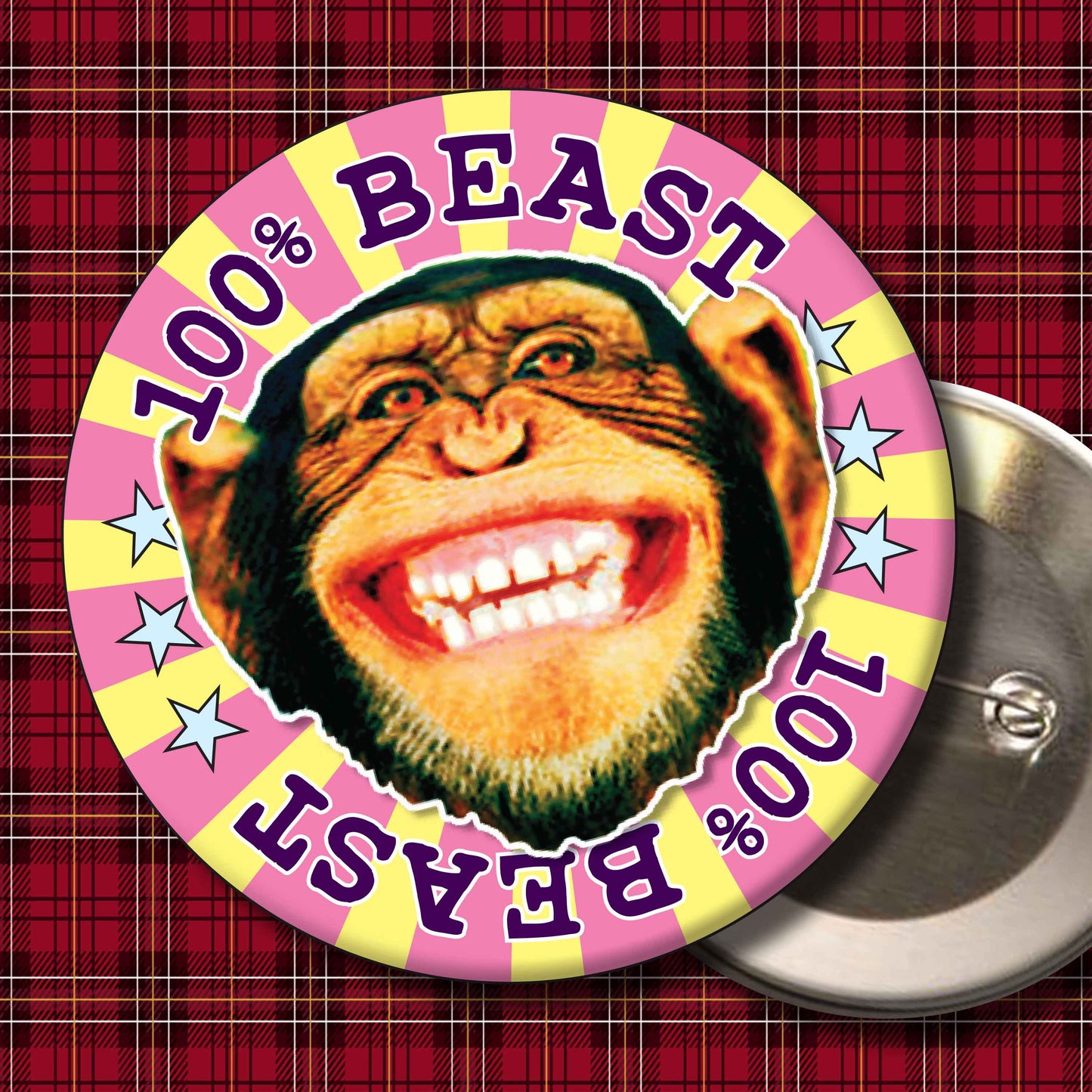 100% Beast Badge + Bottle Opener