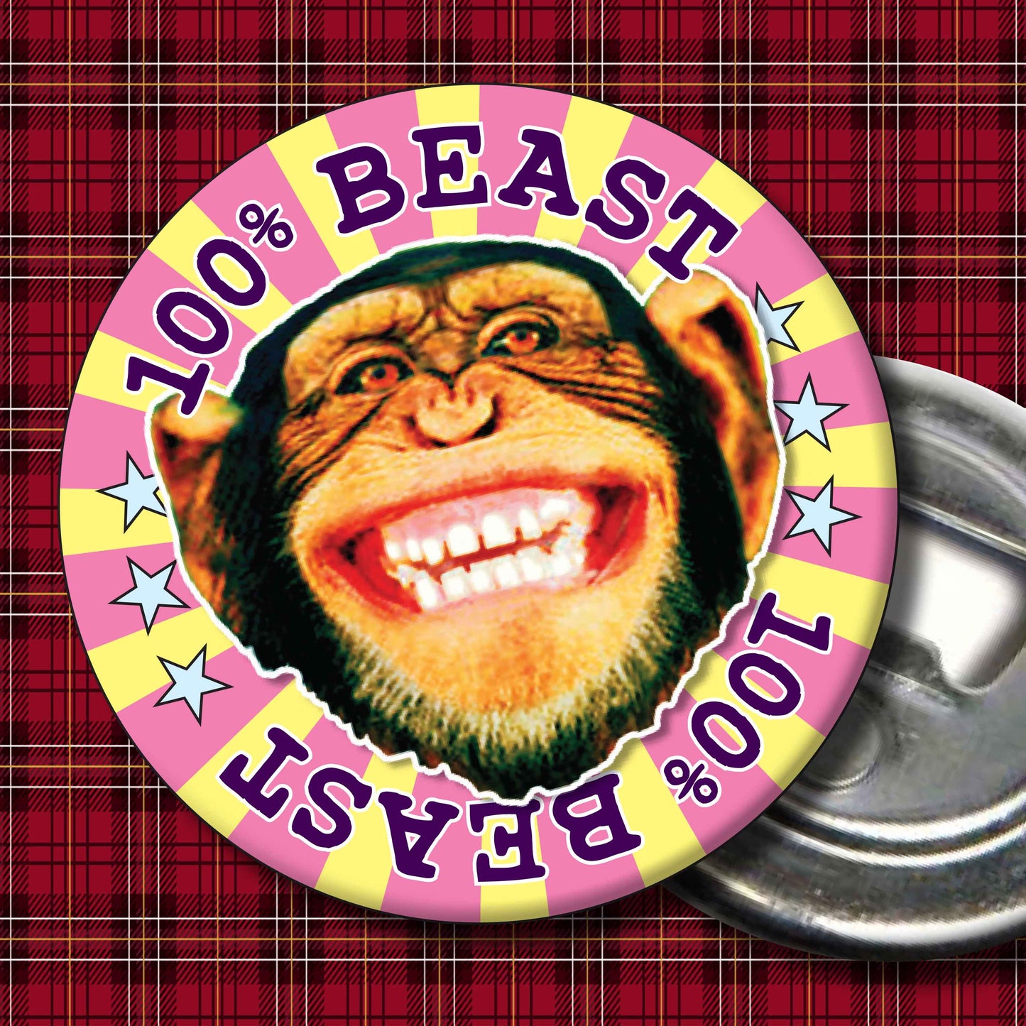100% Beast Badge + Bottle Opener