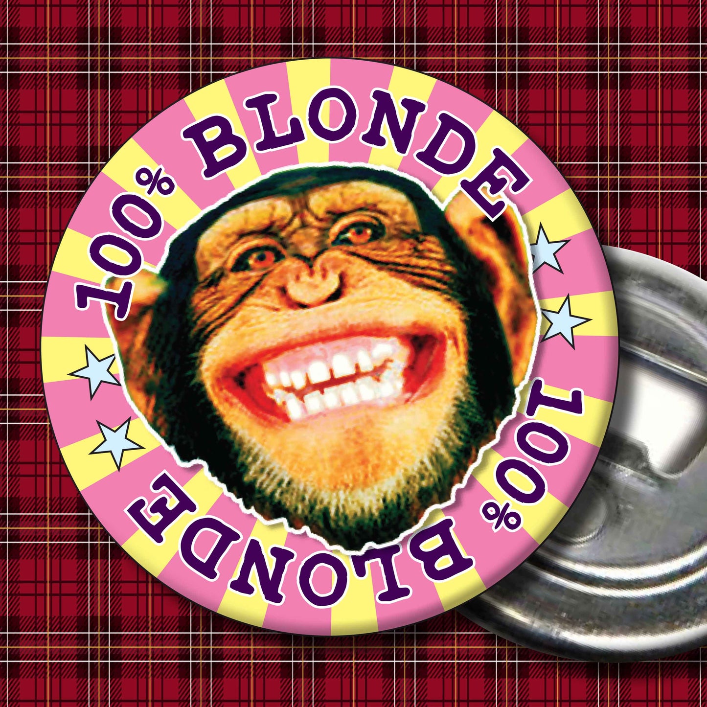 100% Blonde Badge + Bottle Opener