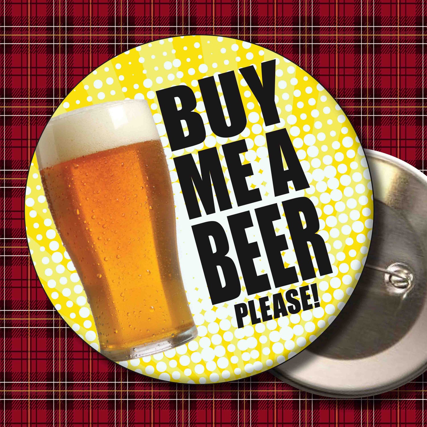 Beer Please! Art Print + Badge + Bottle Opener + Birthday Card