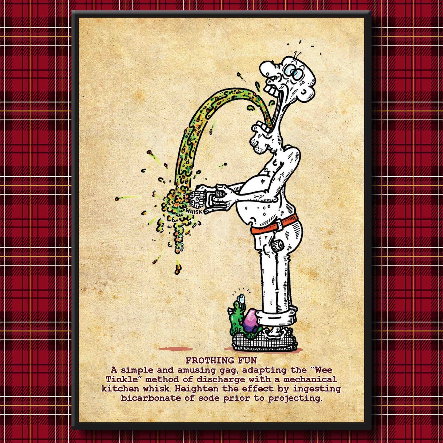 Frothing Fun Art Print