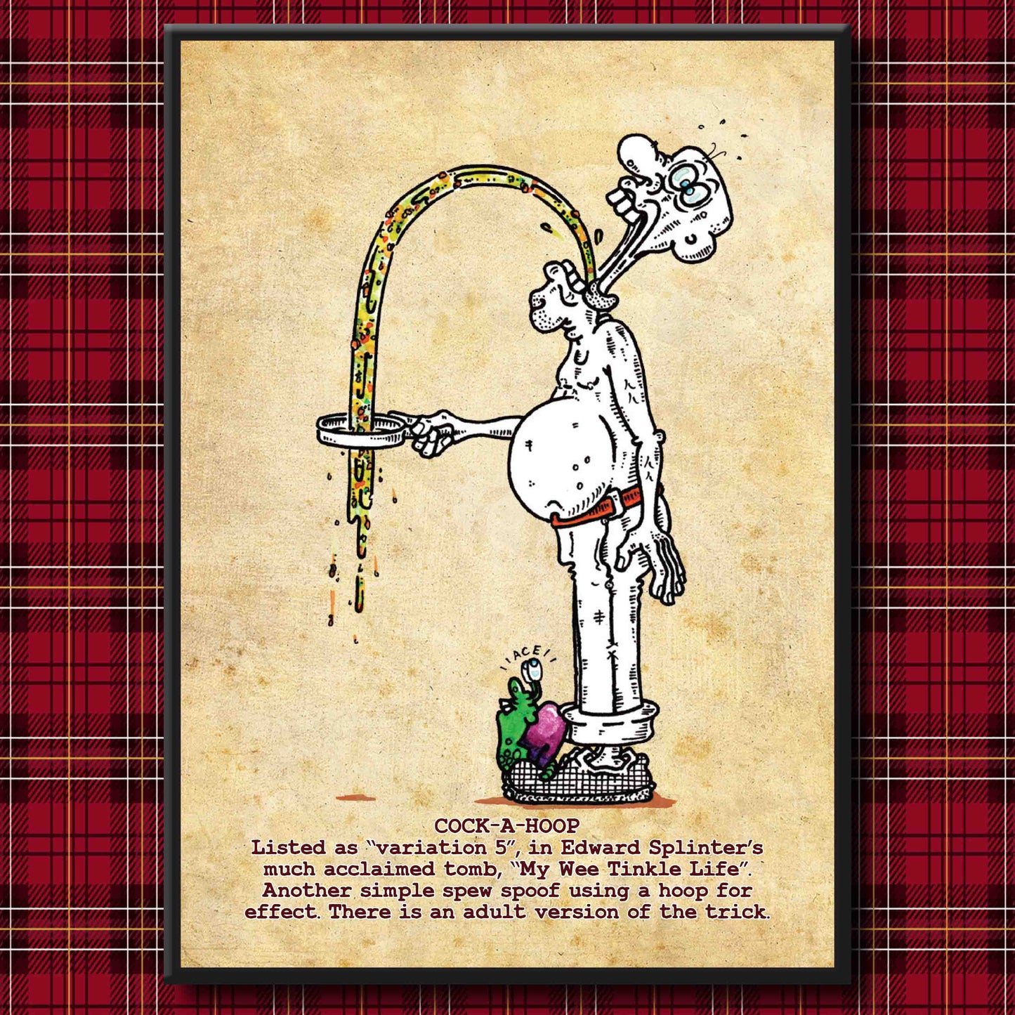 Cock-A-Hoop Art Print