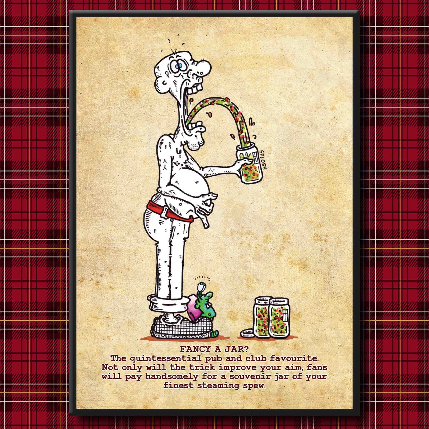Fancy A Jar Art Print