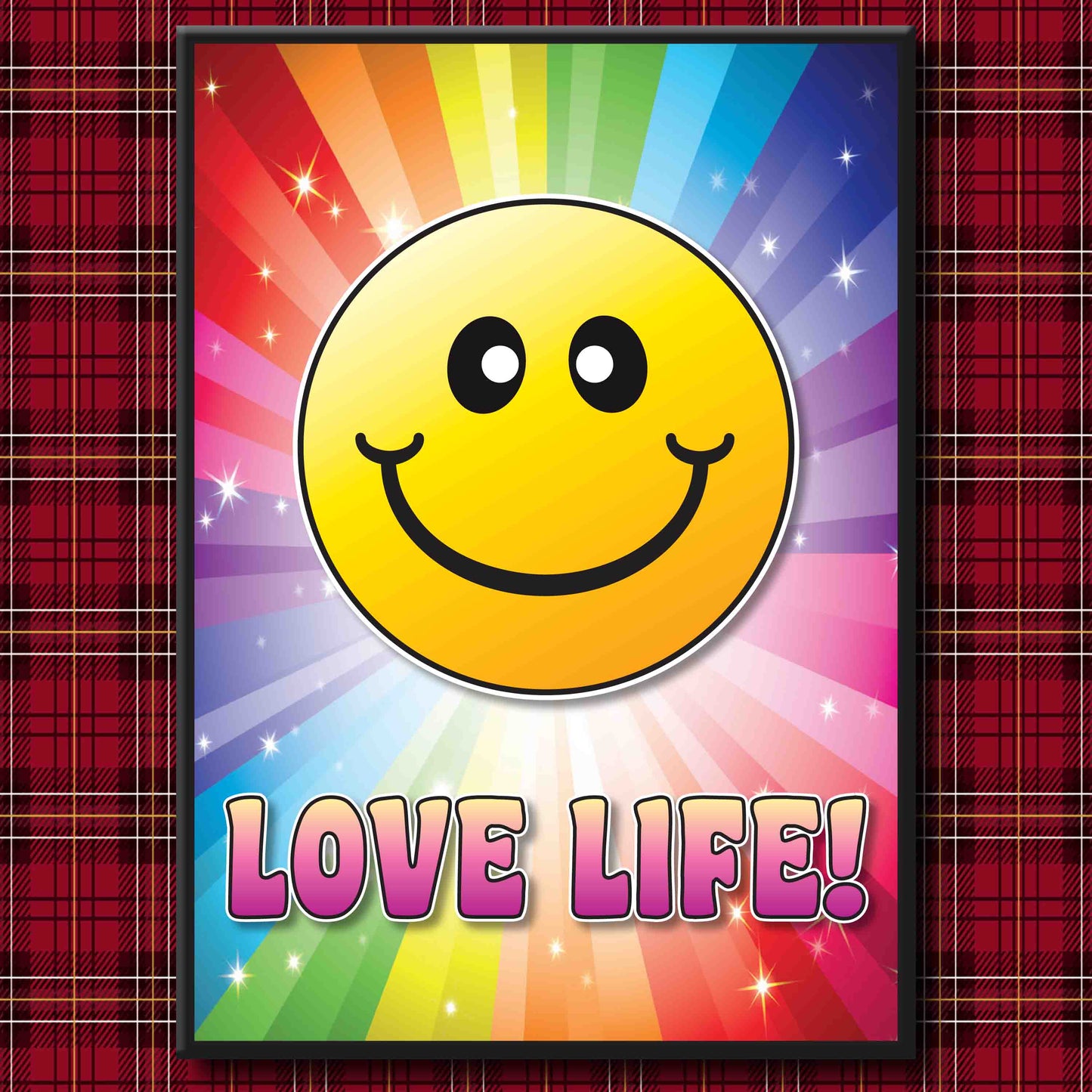 Love Life! Art Print + Badge + Bottle Opener + Greetings Card