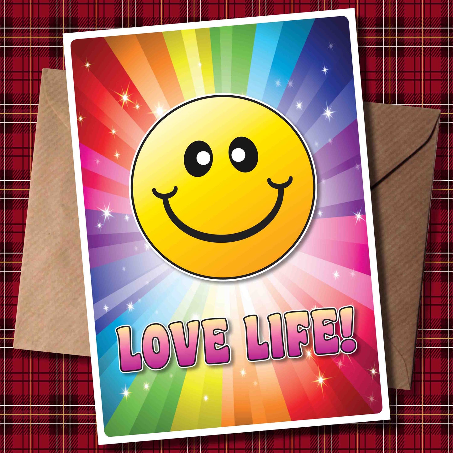 Love Life! Art Print + Badge + Bottle Opener + Greetings Card