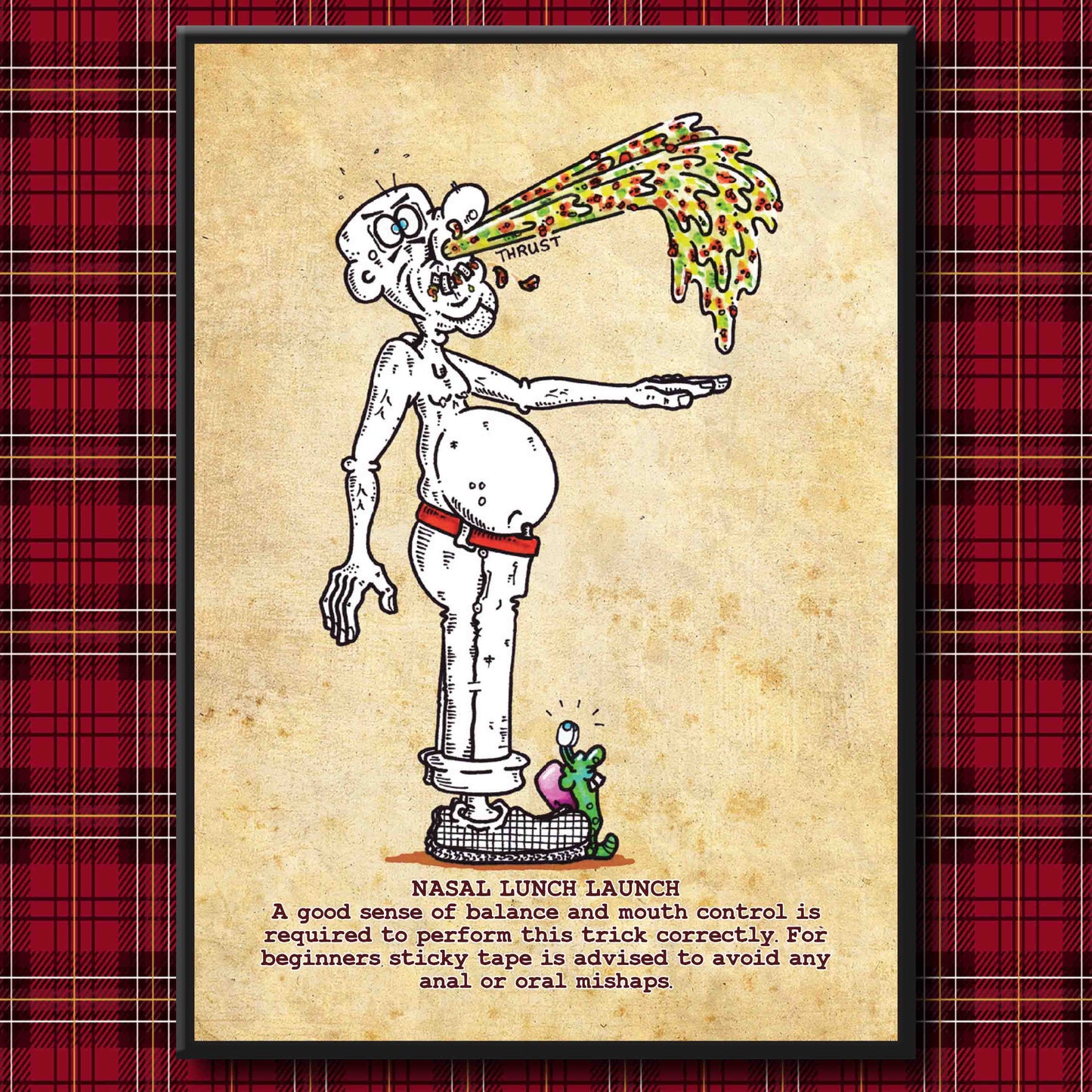 Nasal Lunch Launch Art Print