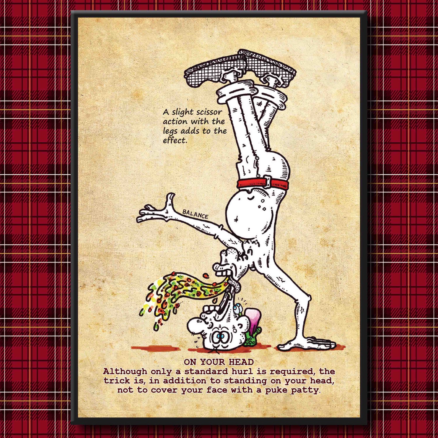 On Your Head Art Print