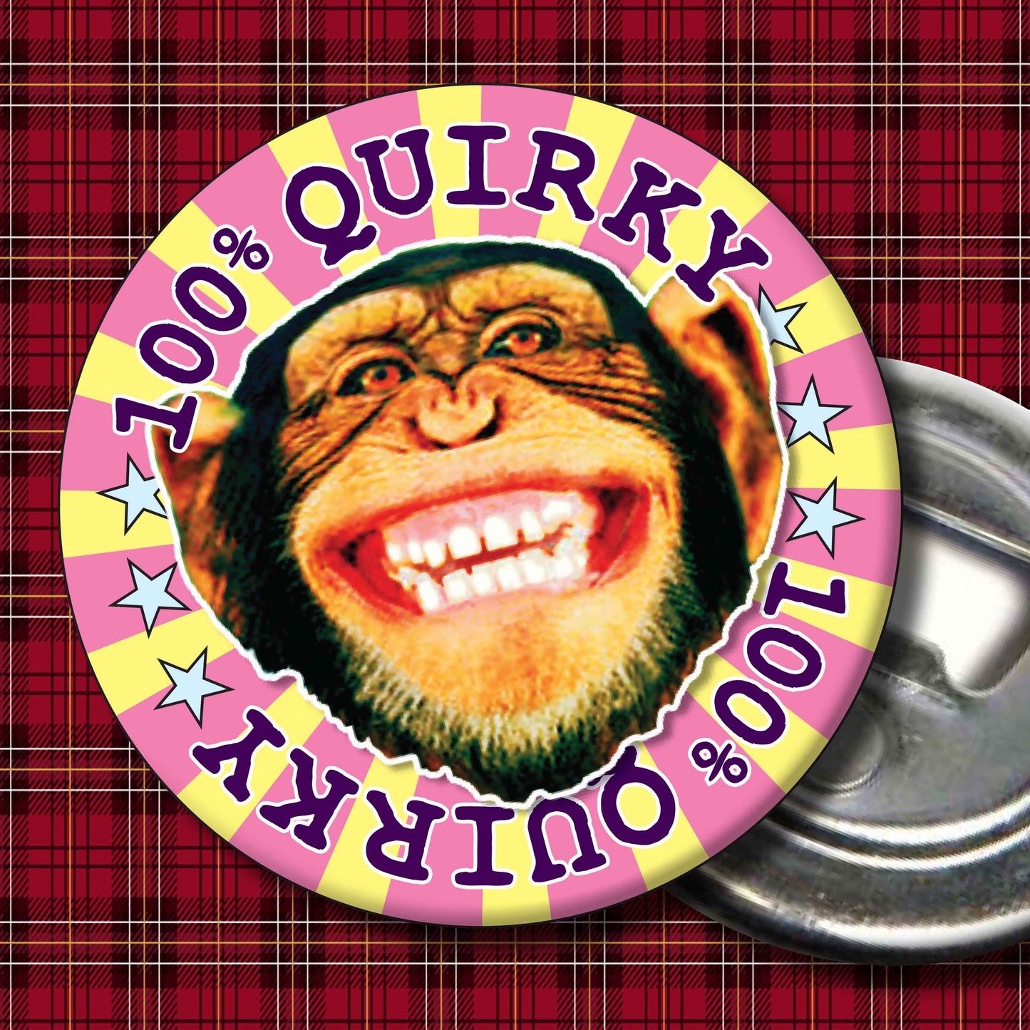 100% Quirky Badge + Bottle Opener