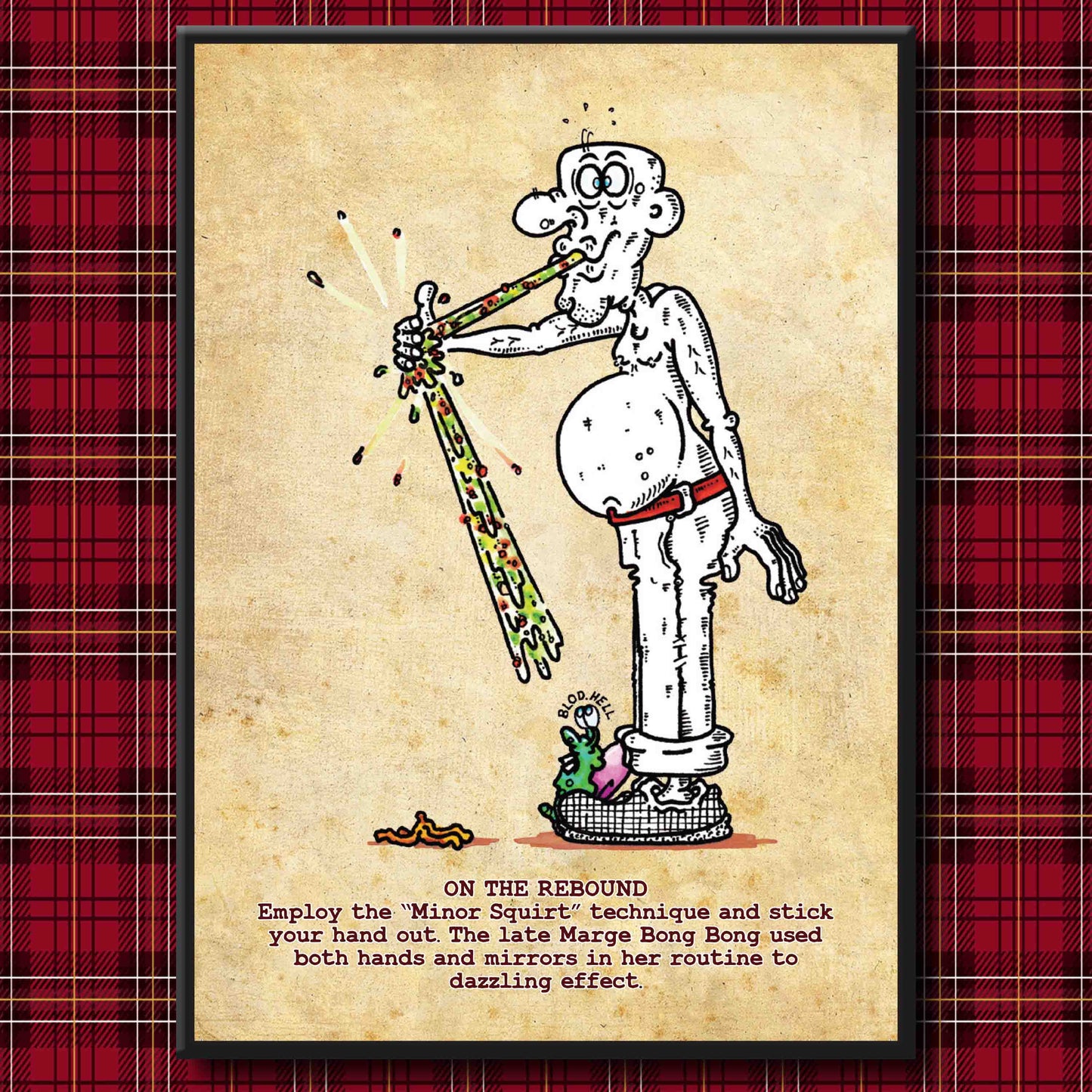 On The Rebound Art Print