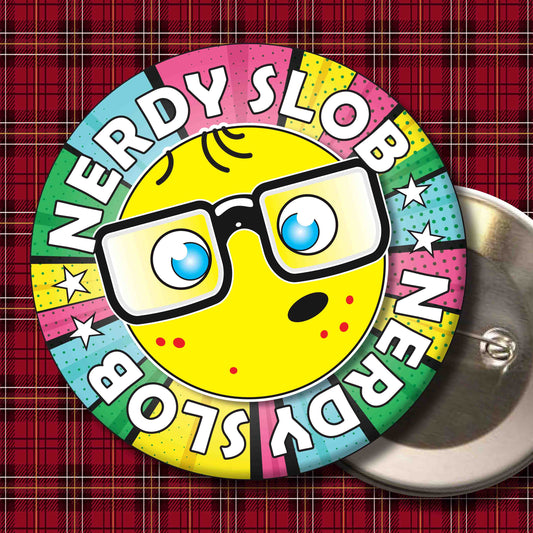 Slob Metal Pin Badge + Bottle Opener