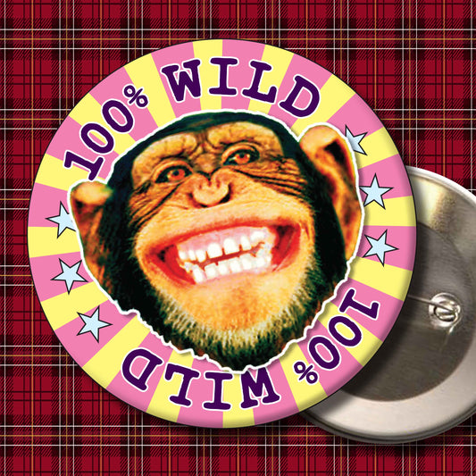 100% Wild Badge + Bottle Opener